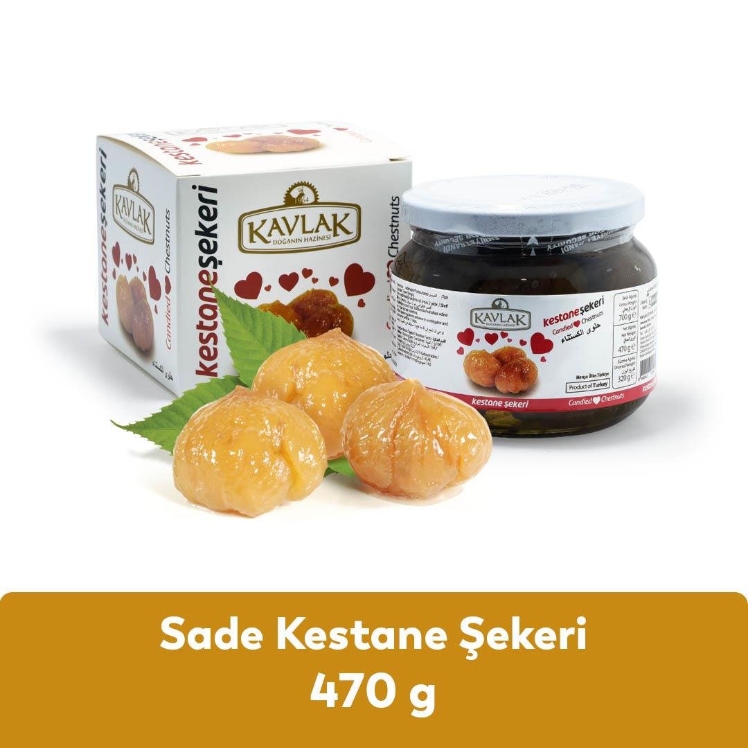 Kestane Şekeri 470 gr (Cam Kavanoz)