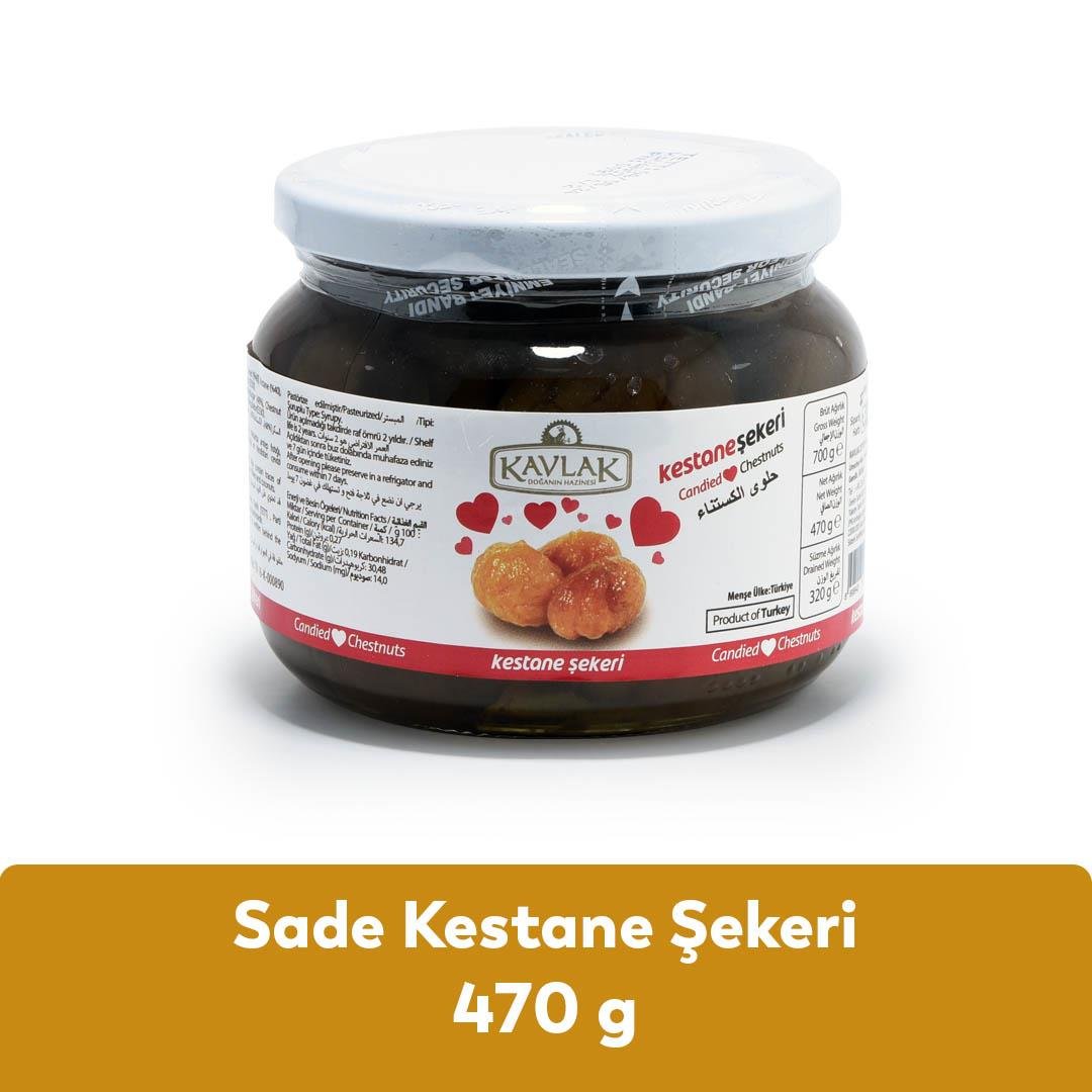 Kestane Şekeri 470 gr (Cam Kavanoz)
