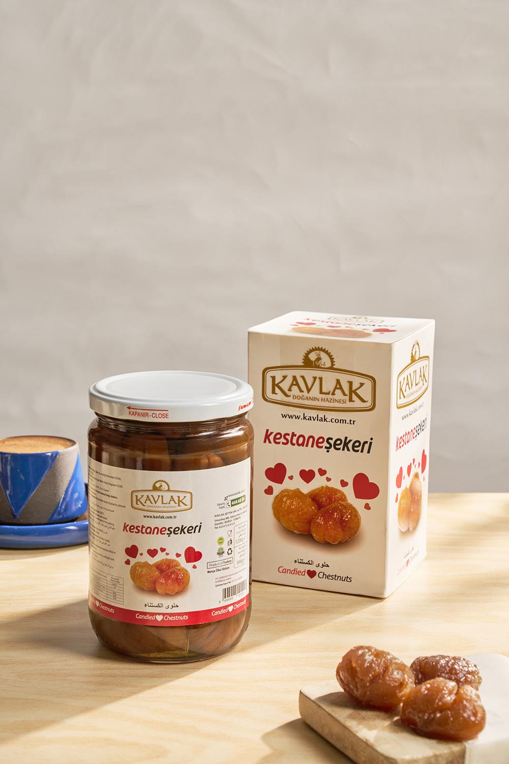 Kestane Şekeri 890 gr (Cam Kavanoz)