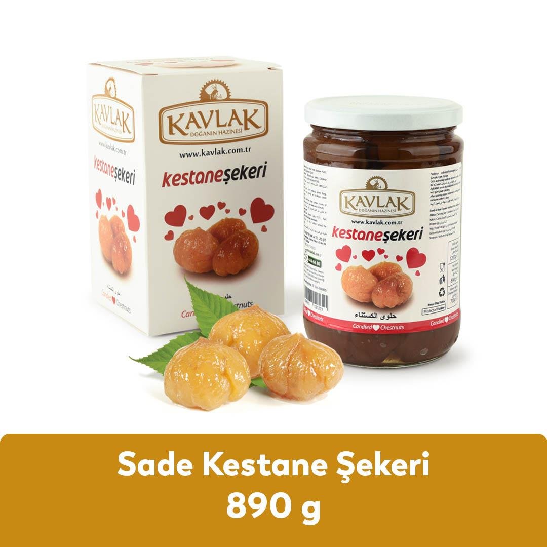 Kestane Şekeri 890 gr (Cam Kavanoz)