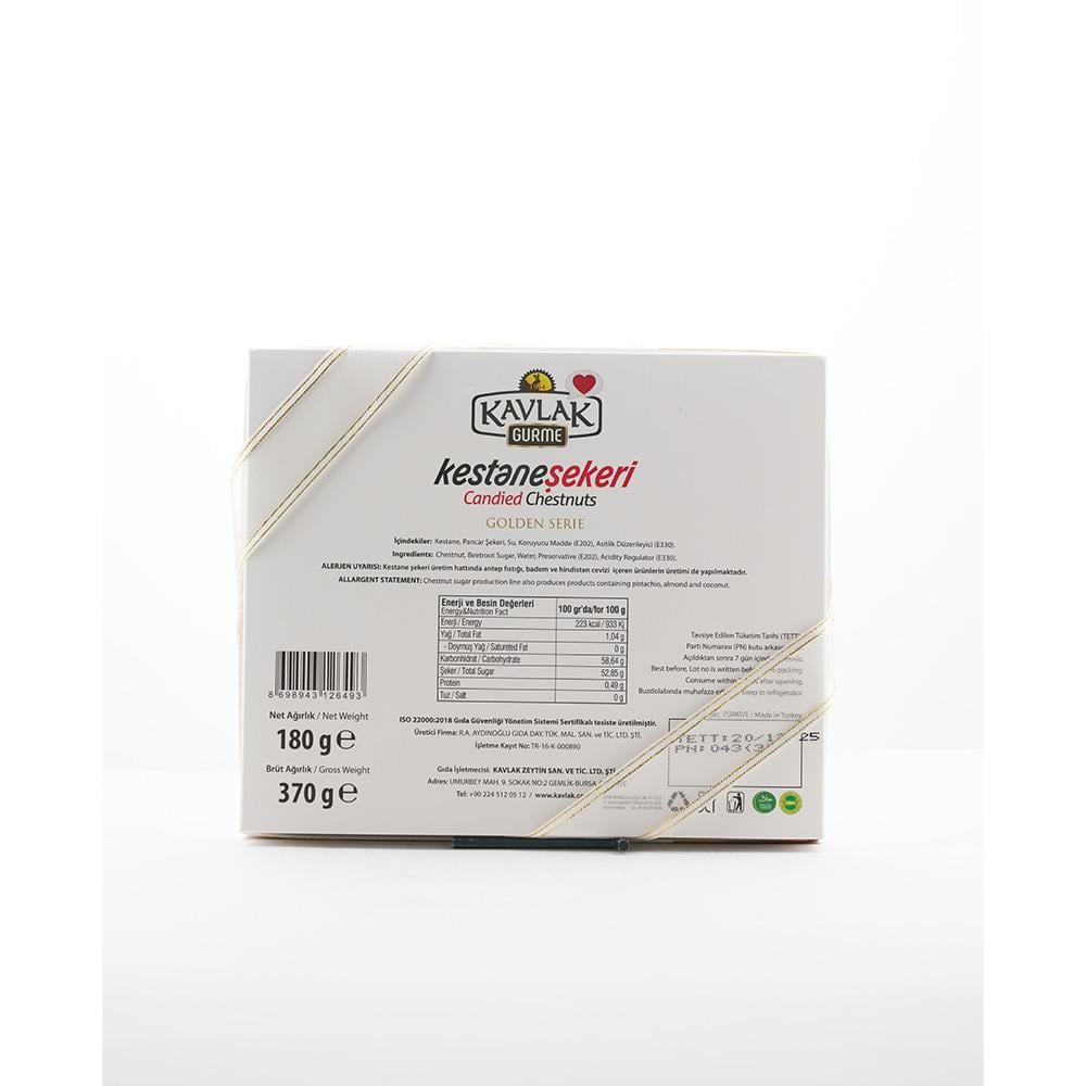 Kestane Şekeri Candied Chestnuts 180 GR