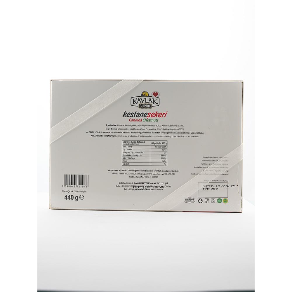 Kutu Kestane Şekeri 440 gr