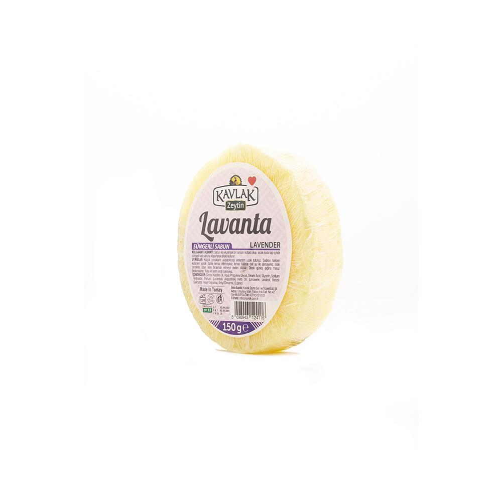 Lavanta Özlü Süngerli Sabun