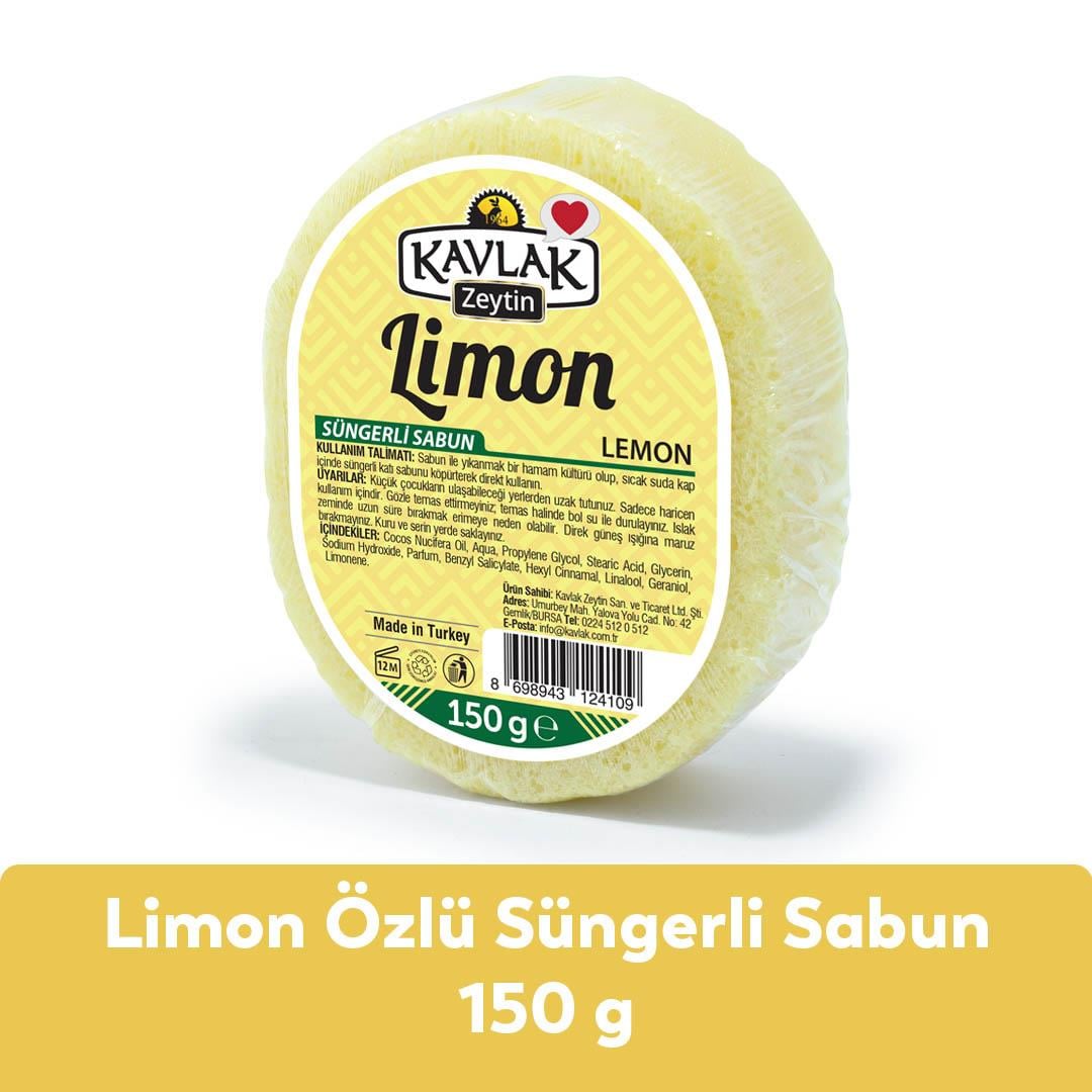 Limon Özlü Süngerli Sabun