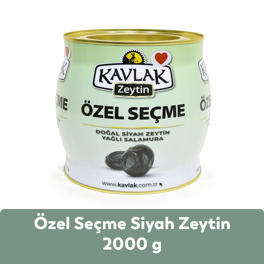 Özel Seçme Gemlik Siyah Zeytin 2 Kg ( 2kg brüt x3 ) 3 AL 2 ÖDE