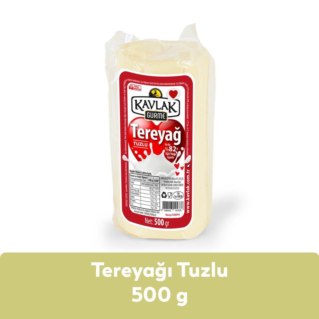 Pastorize Tereyağı Tuzlu 500 Gr