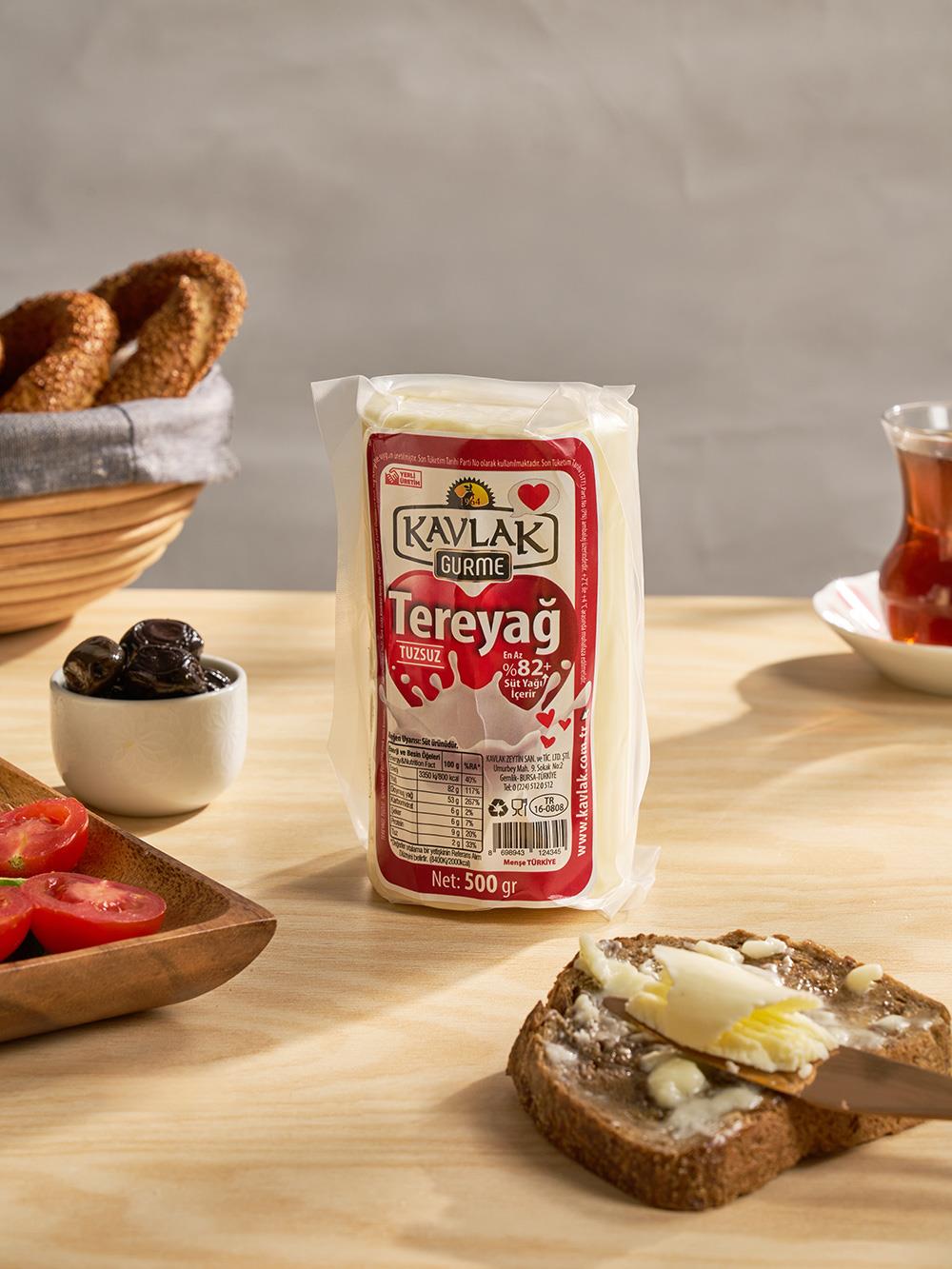 Pastorize Tereyağı Tuzsuz 500 gr