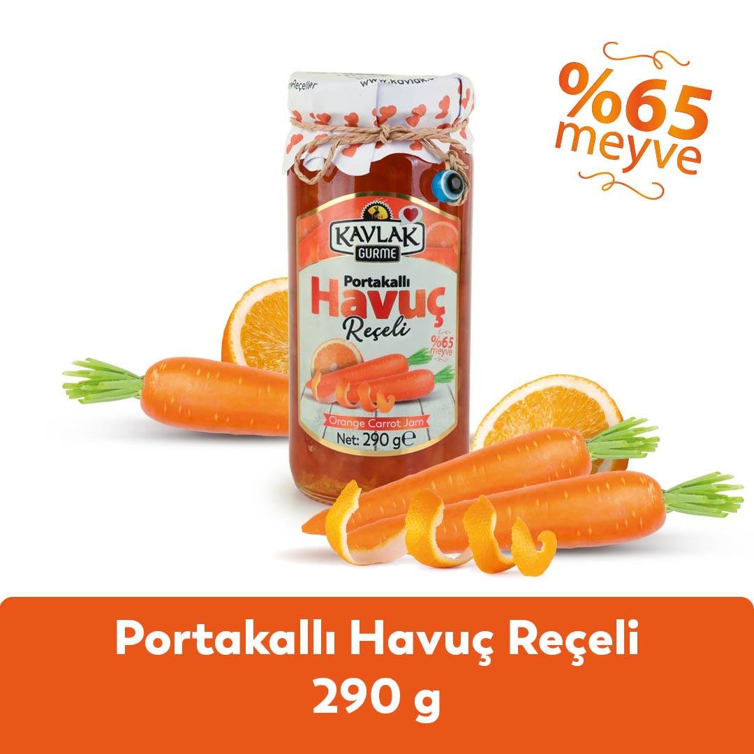 Portakallı Havuç Reçeli 290 GR