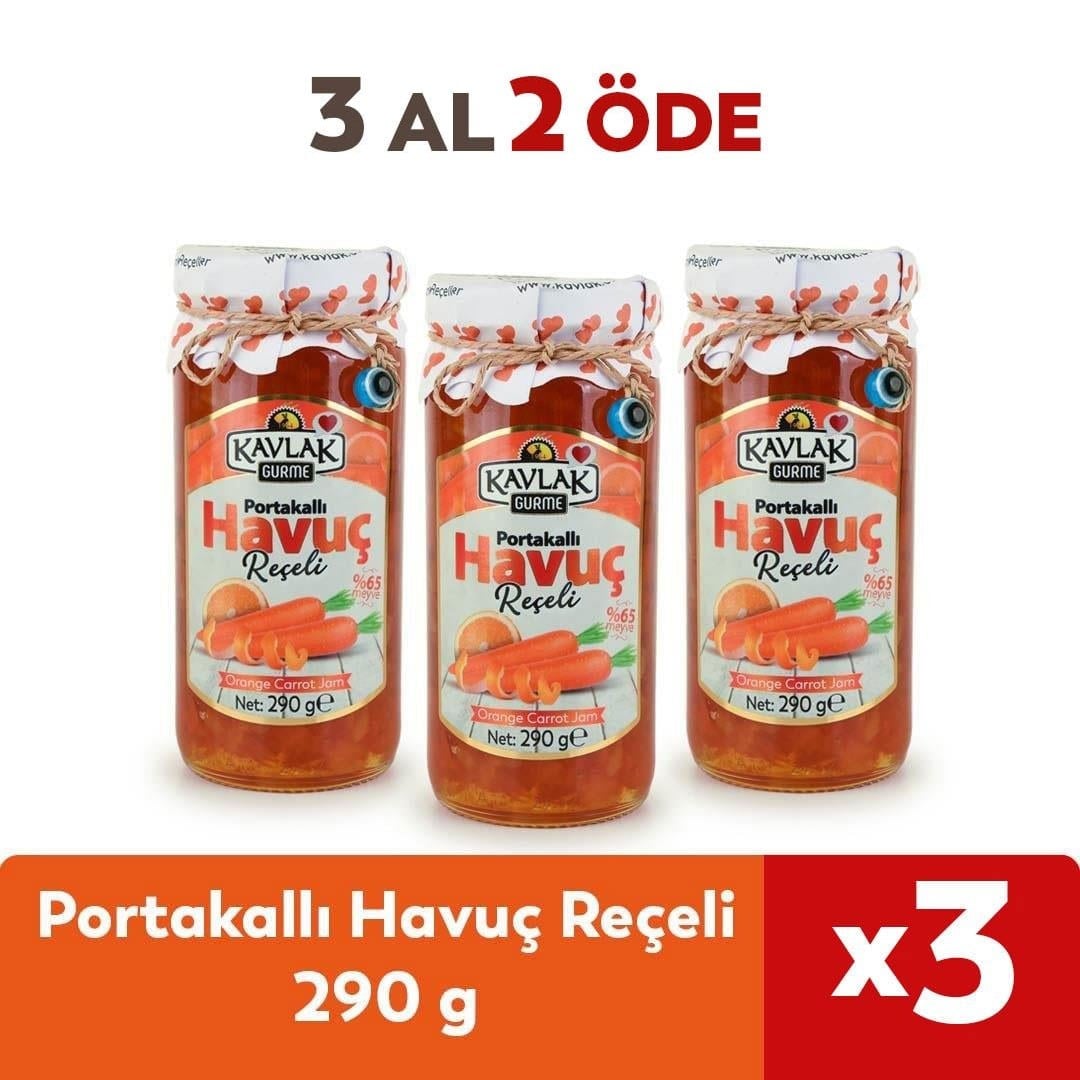 Portakallı Havuç Reçeli 290 GR 3 Al 2 Öde