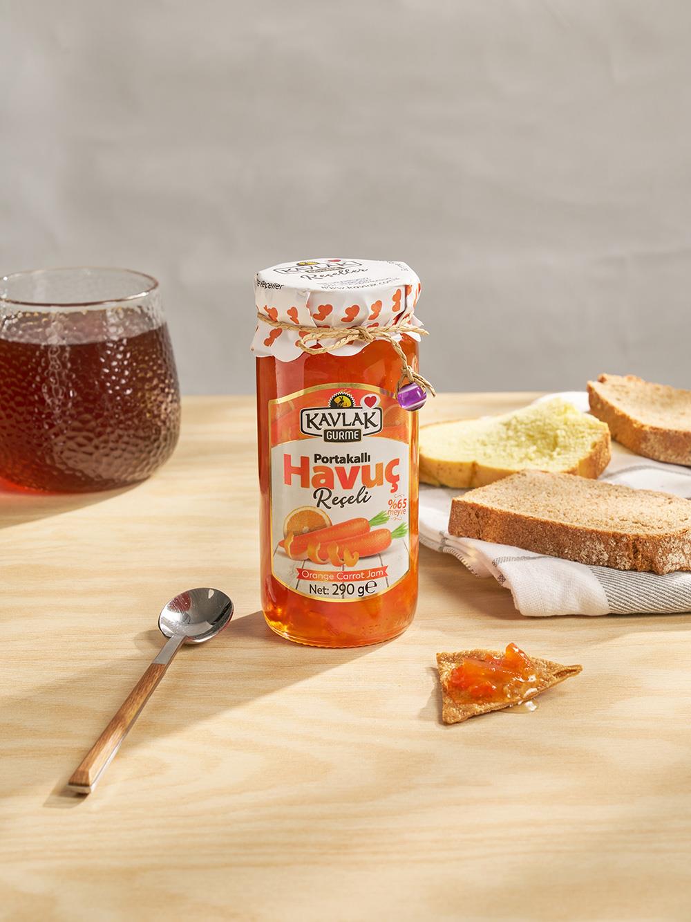 Portakallı Havuç Reçeli 290 GR