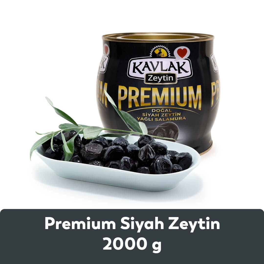 Premium Gemlik Siyah Zeytin 2 Kg ( brüt )