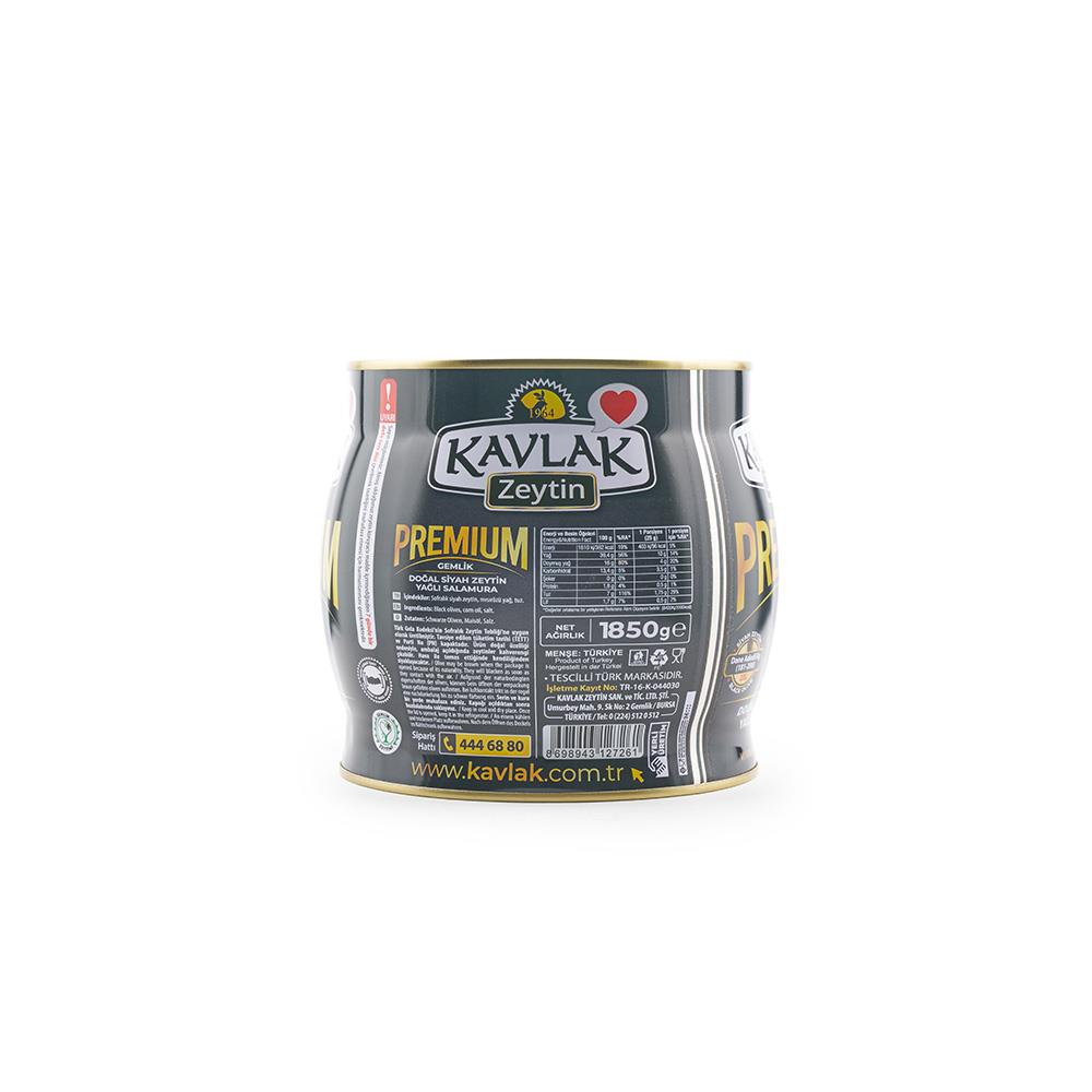 Premium Gemlik Siyah Zeytin 2 Kg ( brüt )