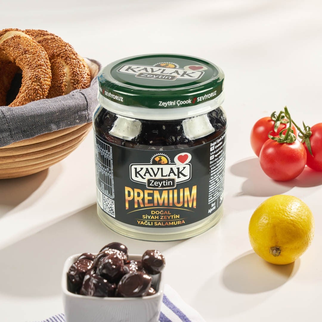Premium Gemlik Siyah Zeytin 500 GR