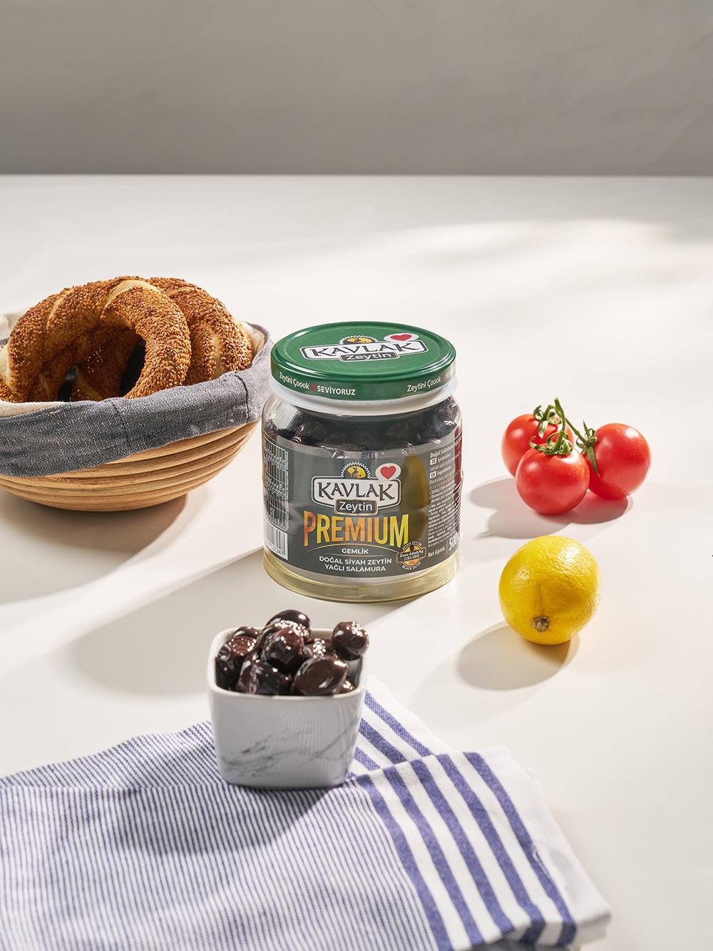 Premium Gemlik Siyah Zeytin 500 GR