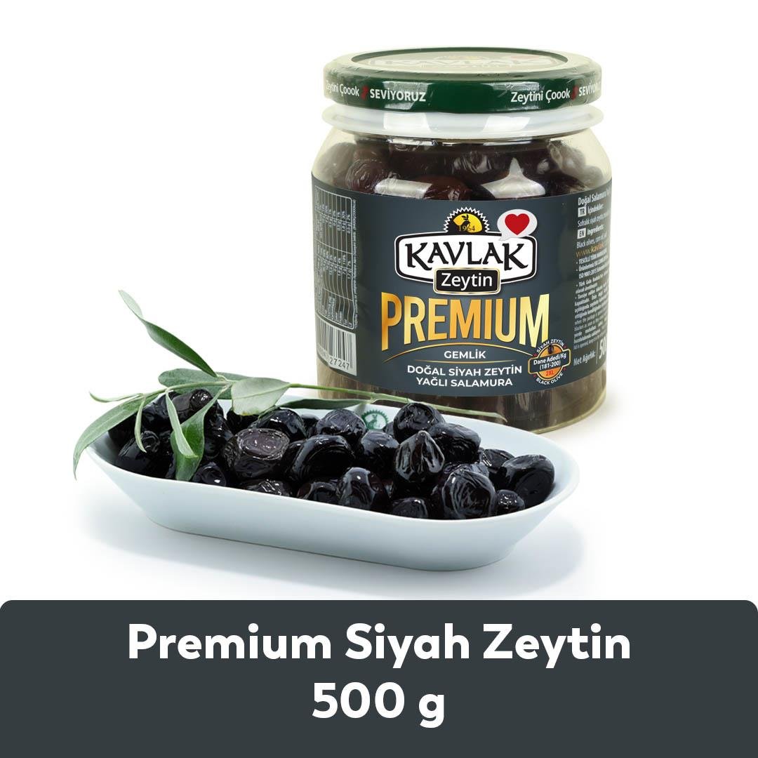 Premium Siyah Zeytin 500 GR