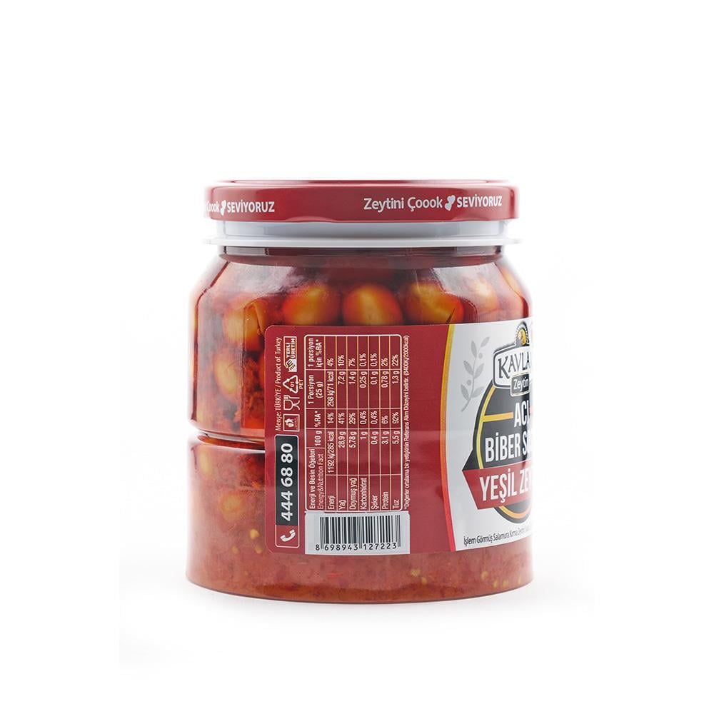 Soslu Kırma Yeşil Zeytin 900 gr