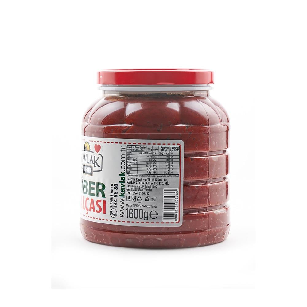 Tatlı Biber Salçası 1600 Gr