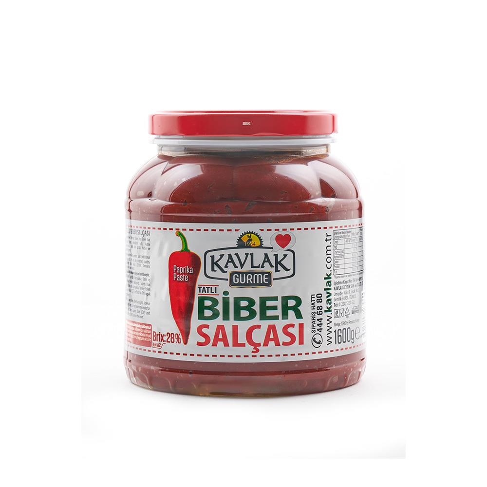 Tatlı Biber Salçası 1600 Gr