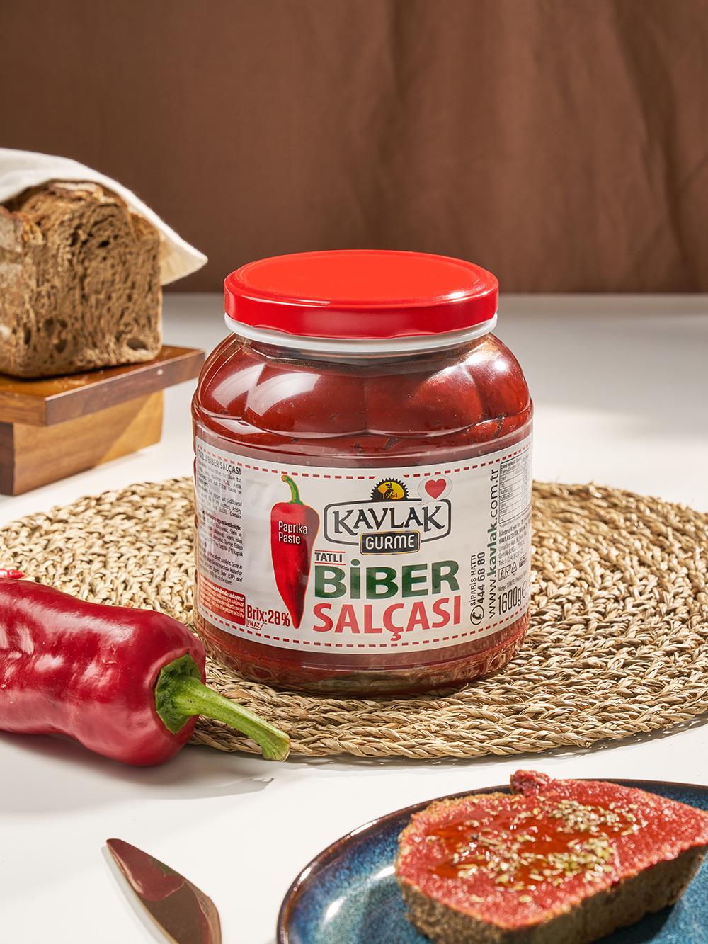 Tatlı Biber Salçası 1600 Gr