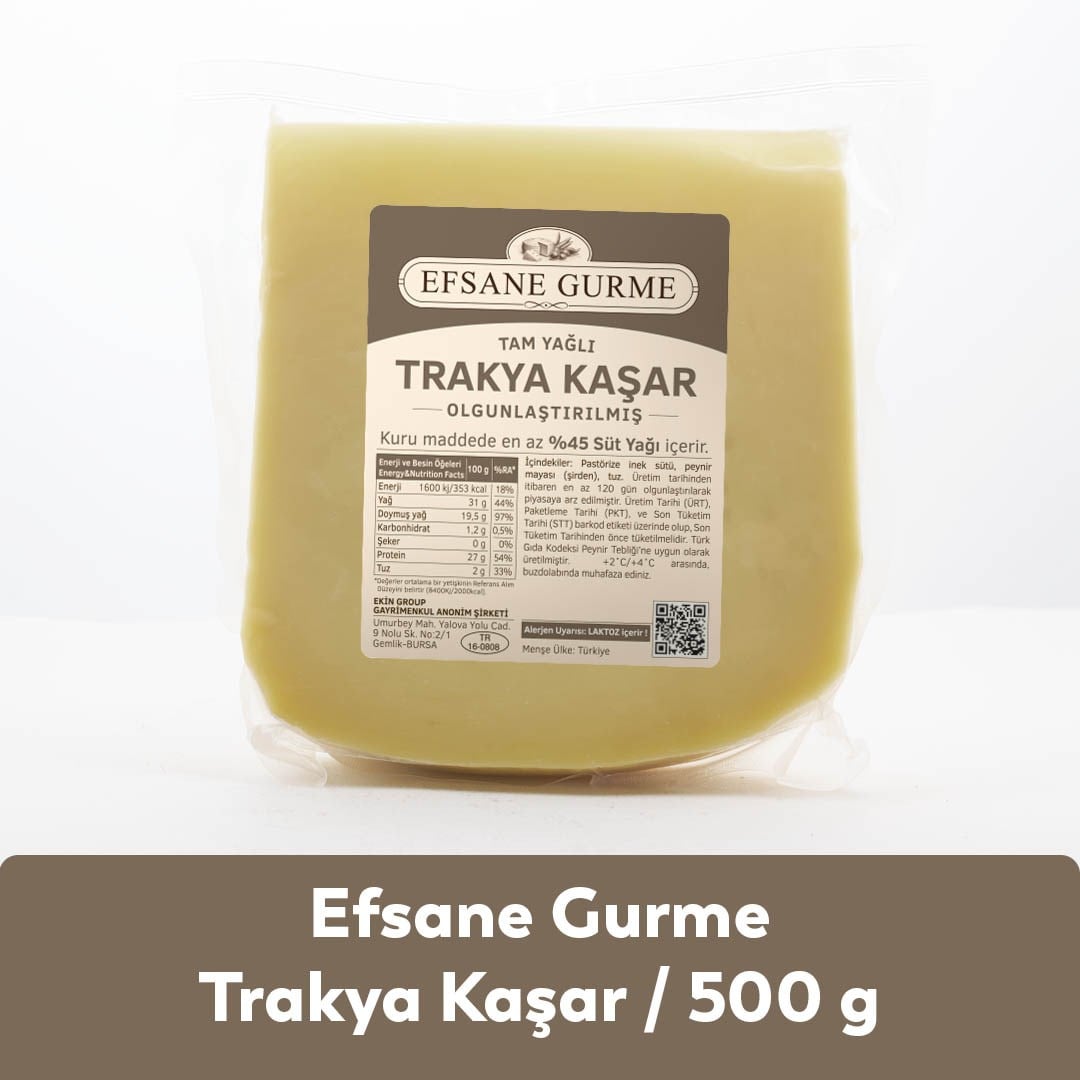 Trakya Kaşar Peyniri