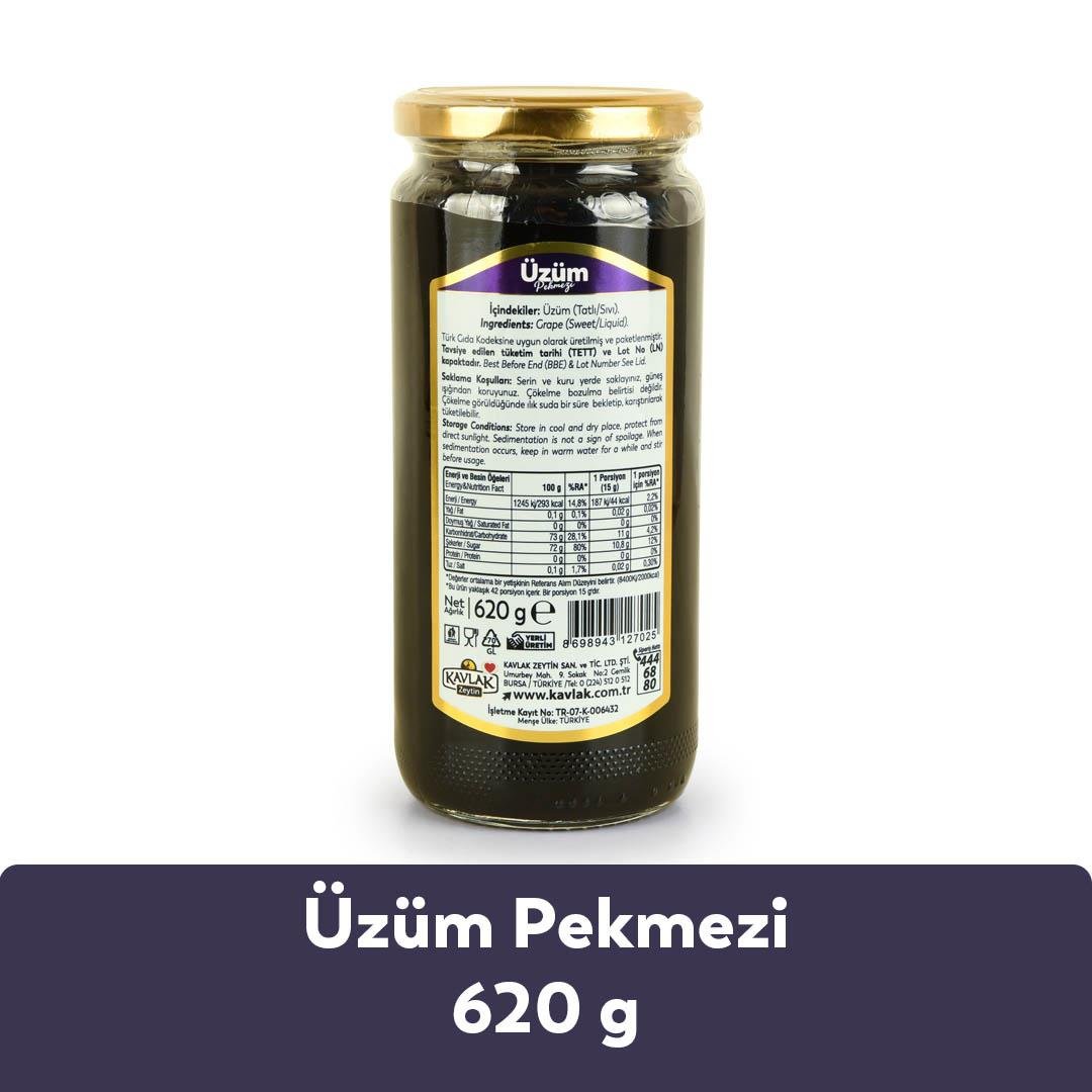 Üzüm Pekmezi 620 Gr Cam Kavanoz