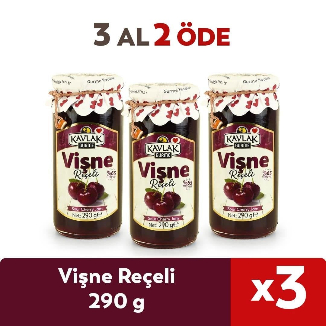 Vişne Reçeli 290 Gr Cam Kavanoz 3 Al 2 Öde