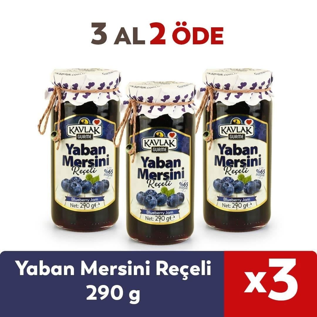 Yaban Mersini Reçeli 290 Gr Cam Kavanoz 3 Al 2 Öde