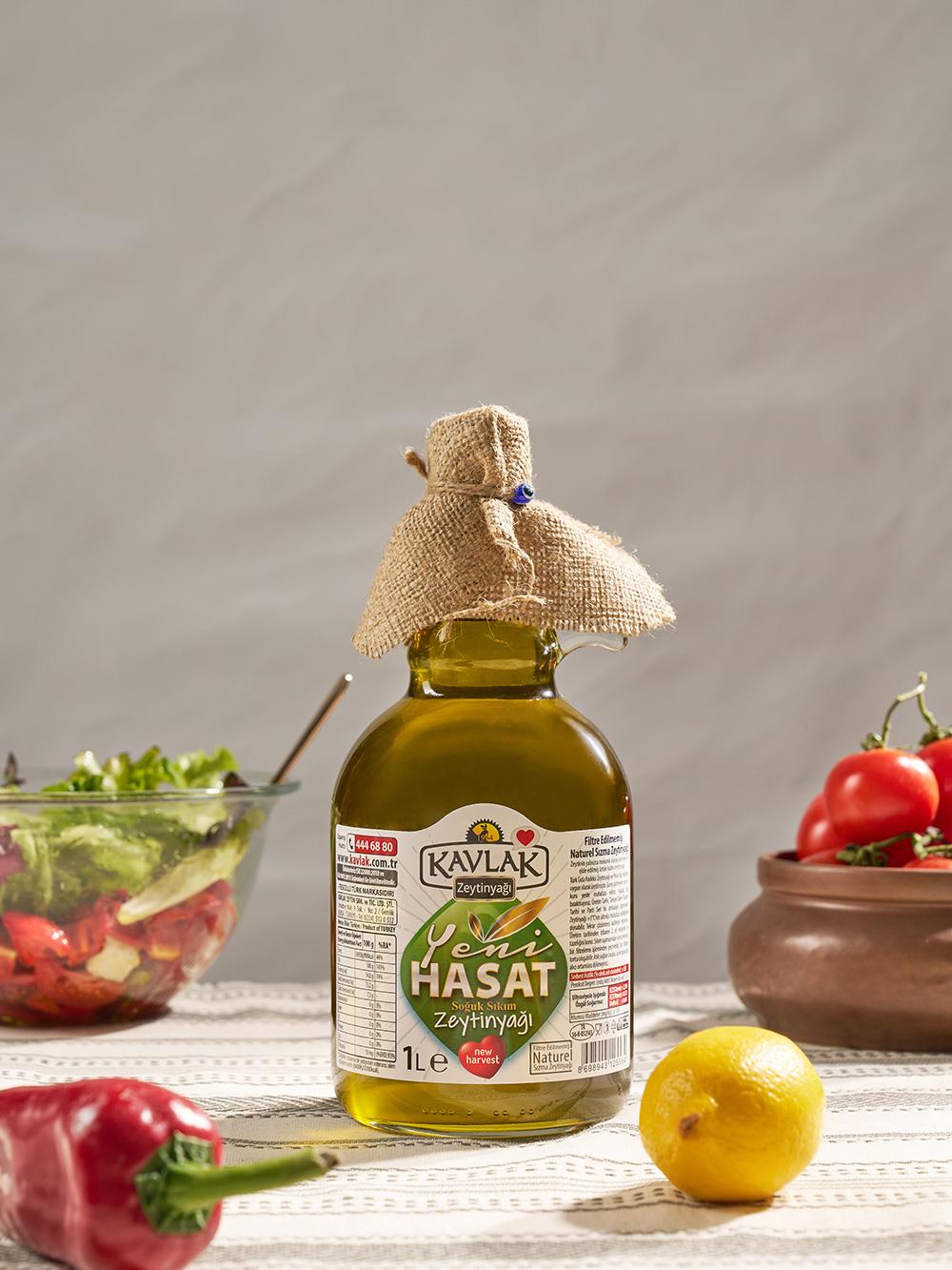 Yeni Hasat Soğuk Sıkım Zeytinyağı 1 Lt Gallone