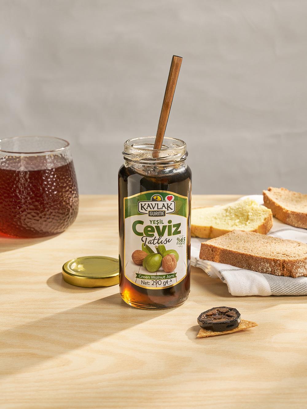 Yeşil Ceviz Reçeli 290 Gr Cam Kavanoz