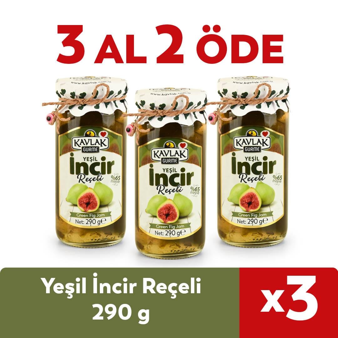Yeşil İncir Reçeli 290 Gr 3 Al 2 Öde