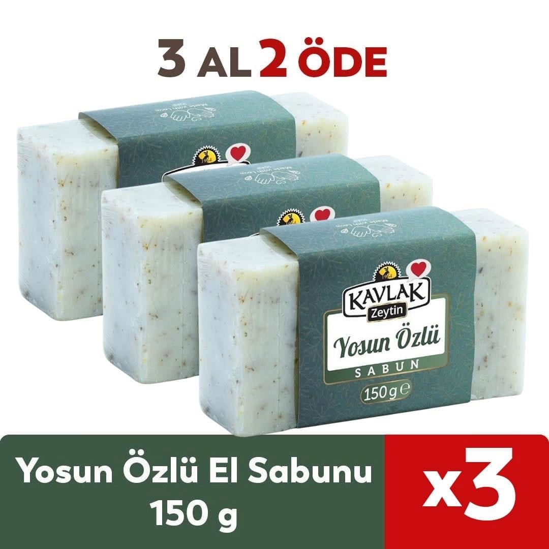 Yosunlu El Yapımı Sabun 150 gr 3 Al 2 Öde