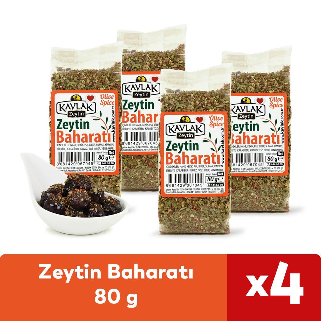 Zeytin Baharatı 80 Gr 4 lü