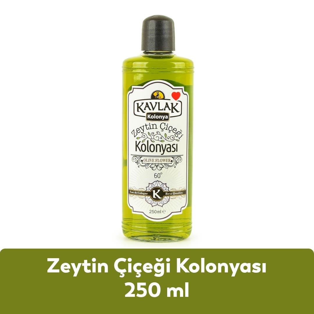 Zeytin Çiçeği Kolonyası Cam Şişe 250 Ml