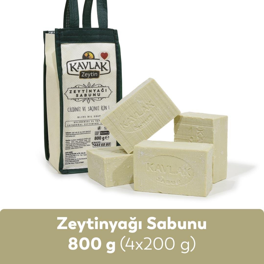 Zeytinyağlı Ev Sabunu 800 gr (Çantalı)