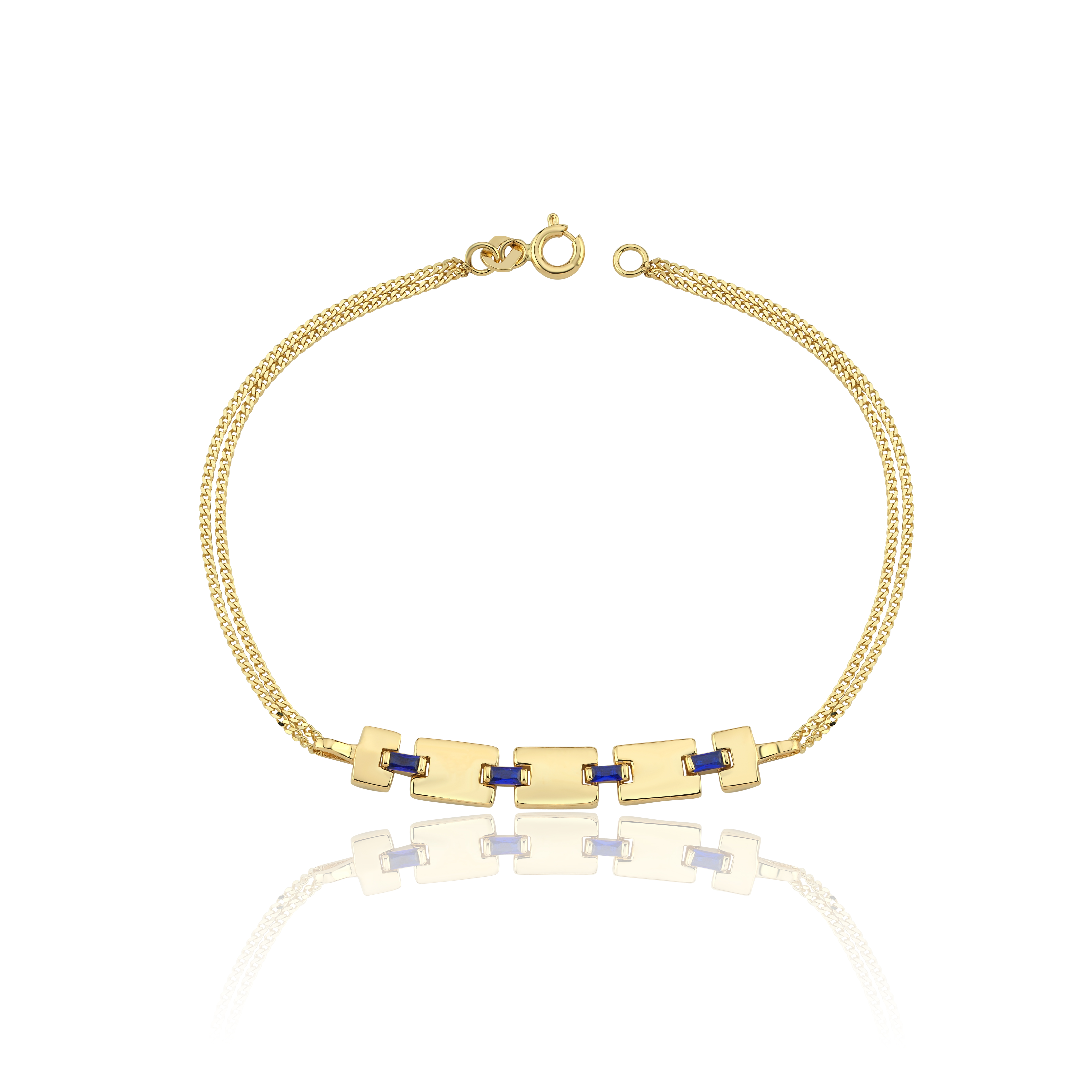 Blue Stack Bileklik