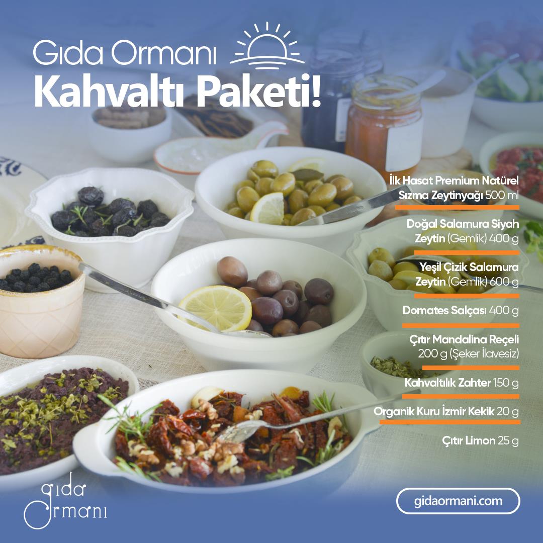 Gıda Ormanı Kahvaltı Paketi