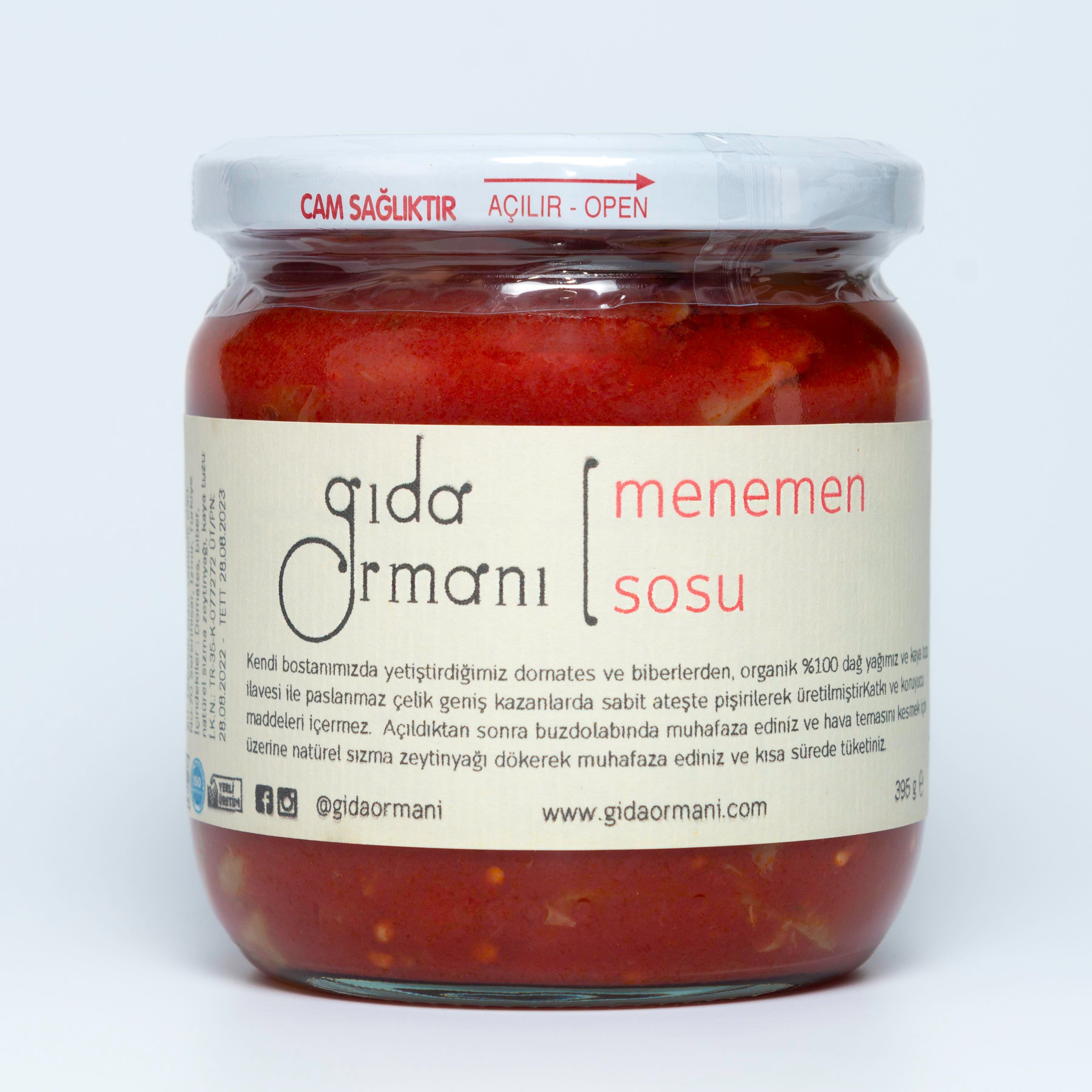 Organik Menemen Sosu 395 g