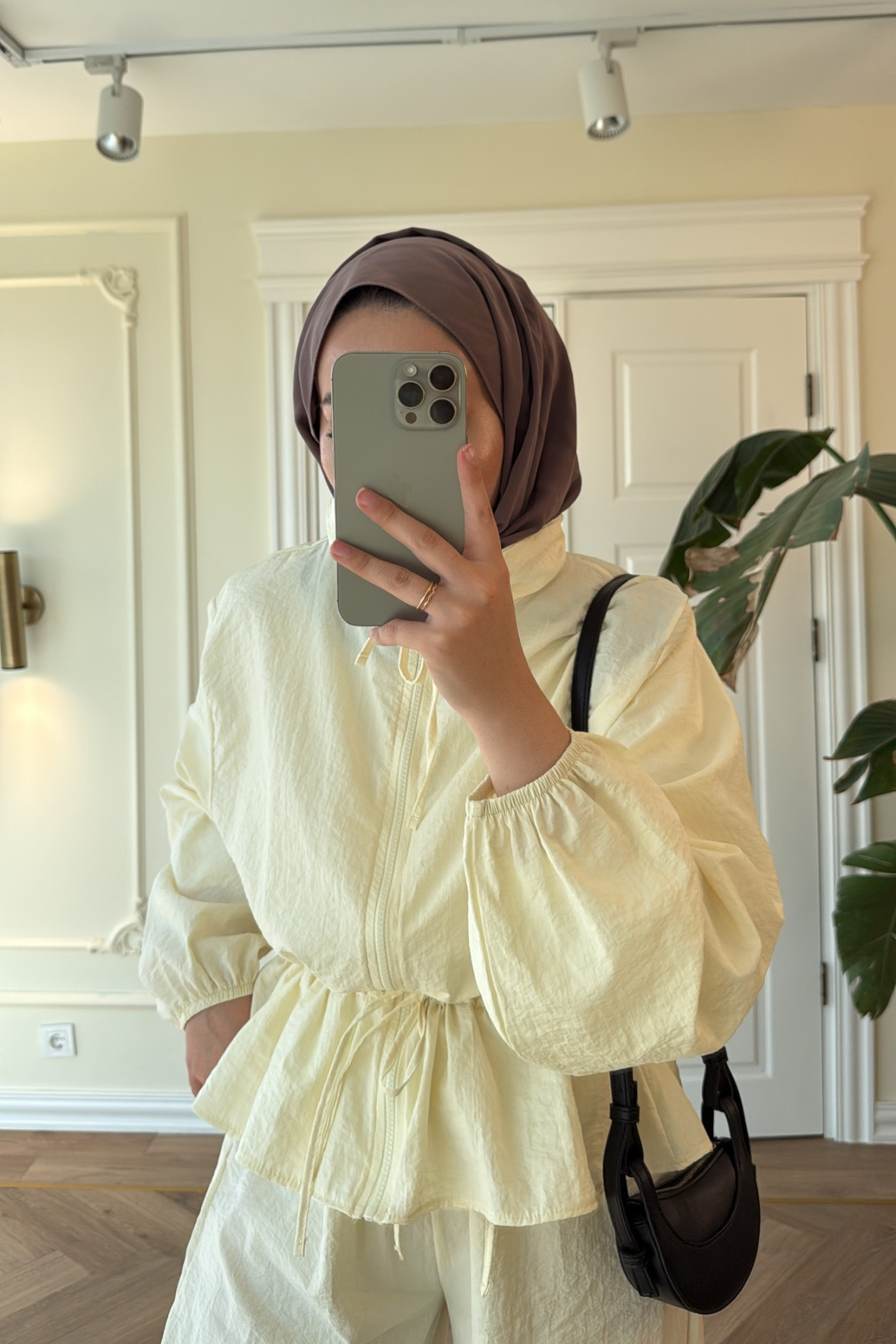 Belden Bağlamalı Takım-Butter Yellow-6192