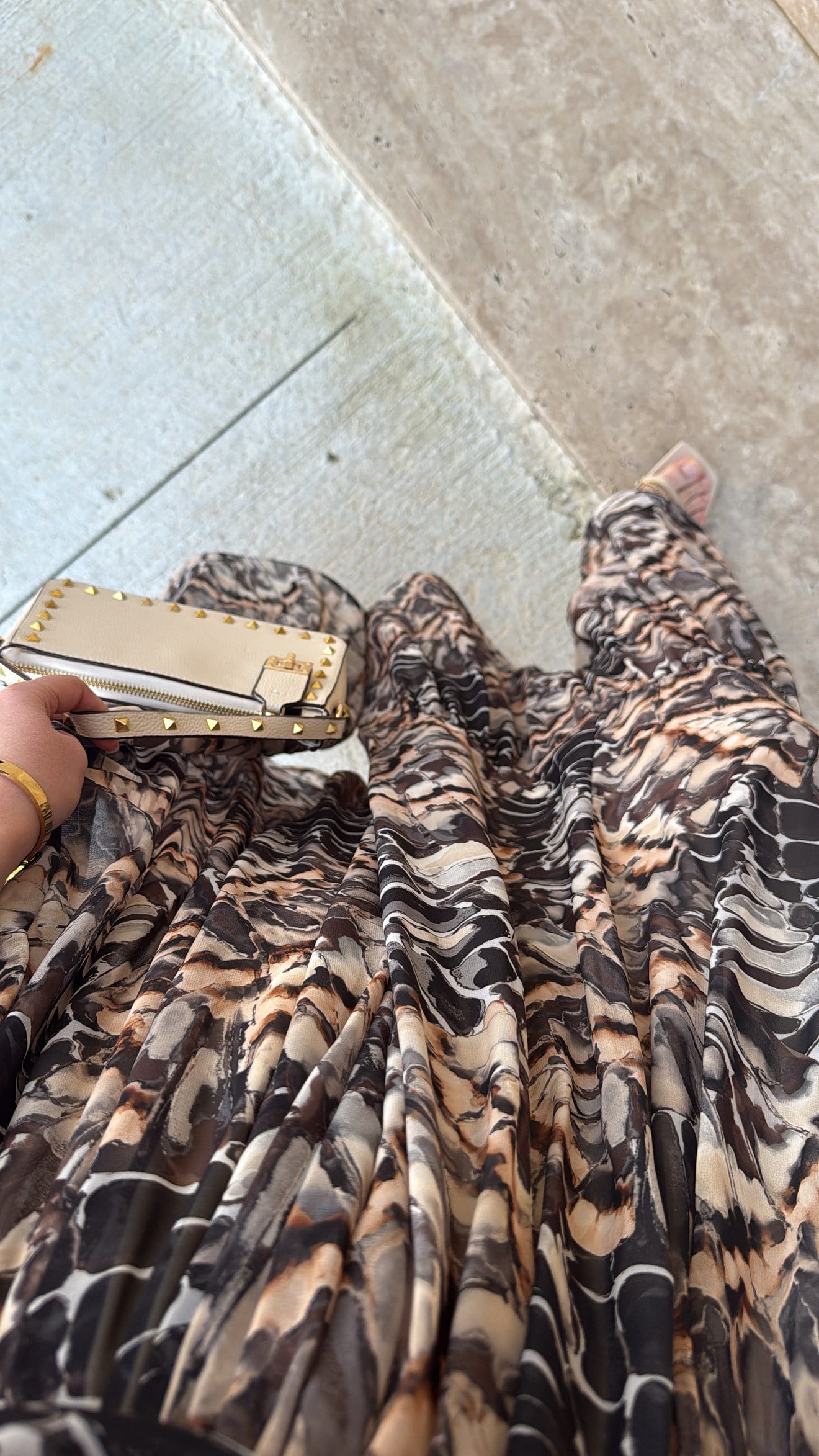 Glam Elbise - Siyah-7452