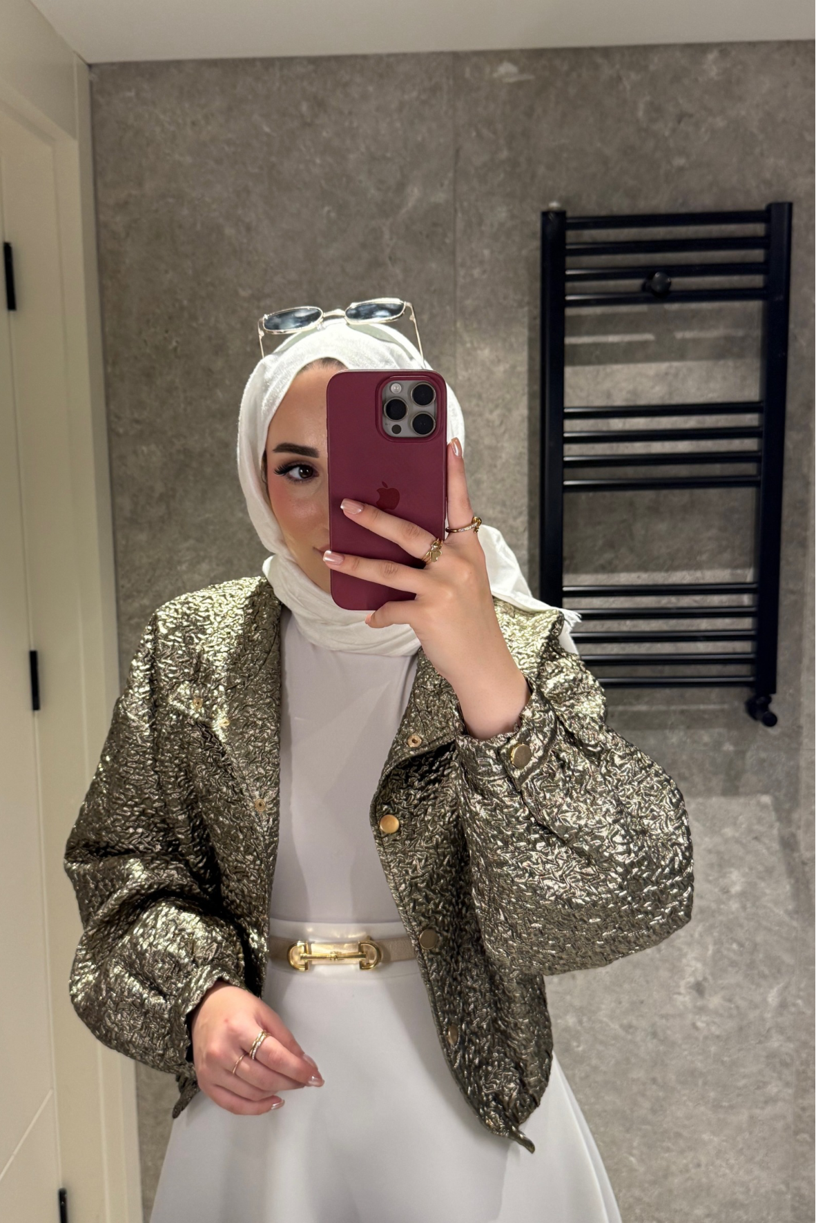 Lina Gold Ceket-H400