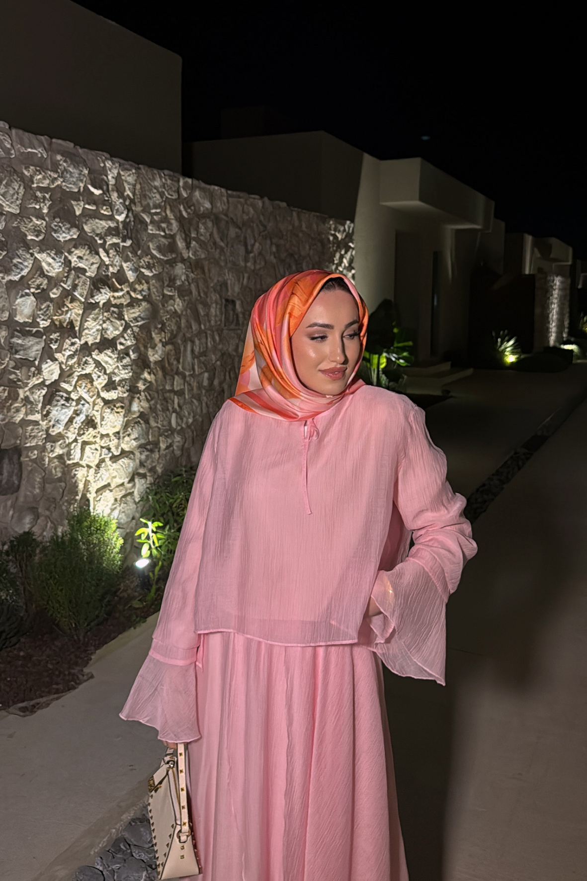 Lucy Etekli Takım - Pembe-5691