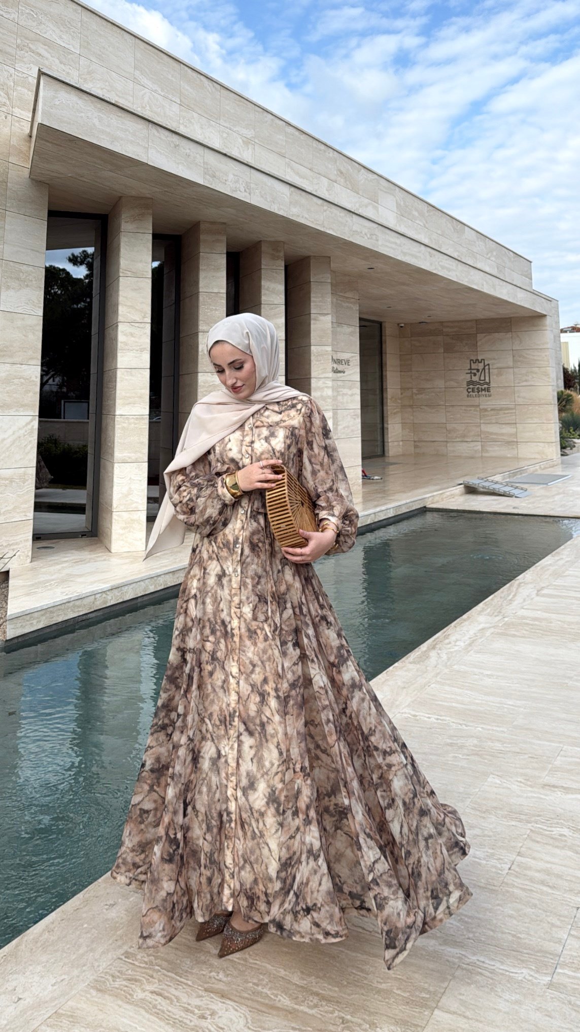 Martine Elbise - Kahve -8376