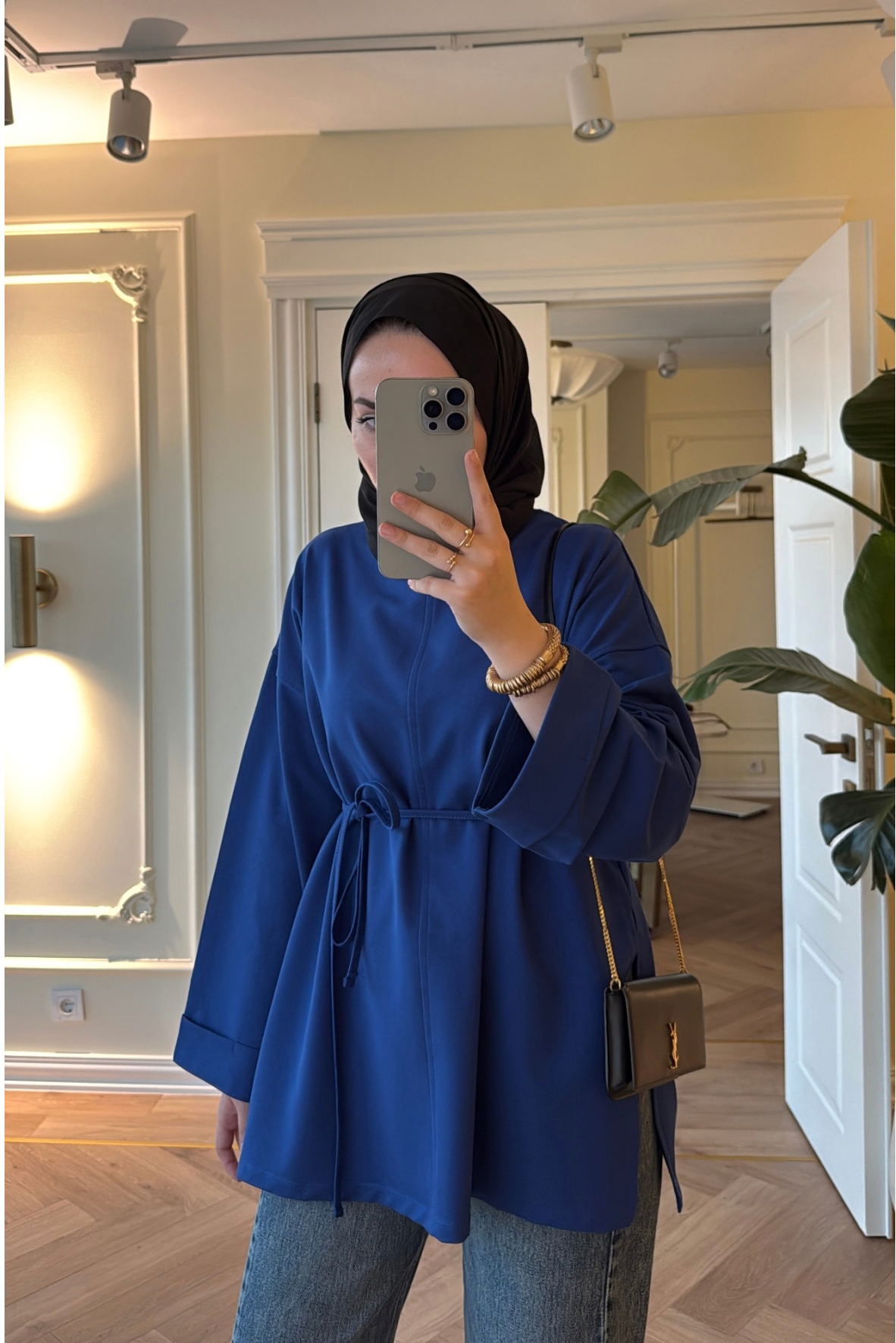 Premium Oversize Basic Sweat -Saks-2525