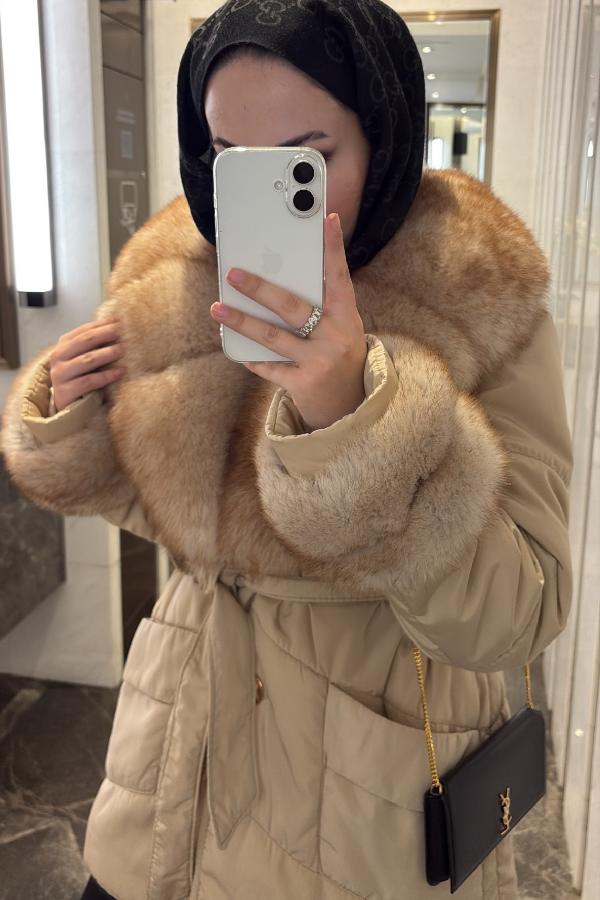 Valeria Fur Parka-100