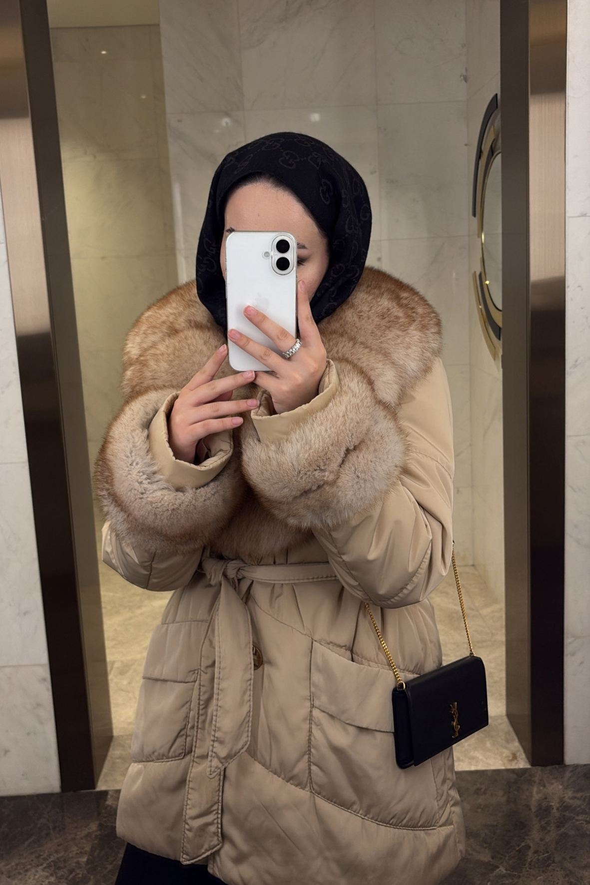 Valeria Fur Parka-100