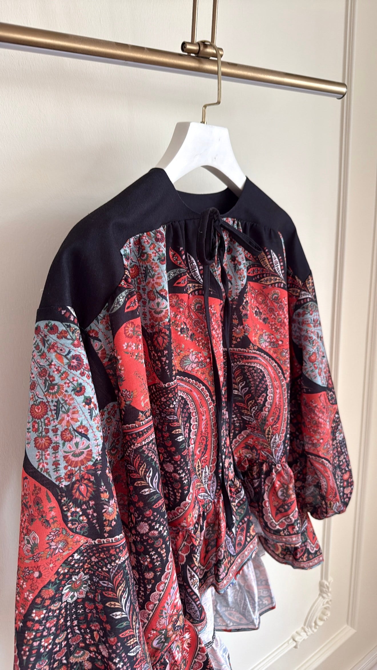 Zimmer Volanlı Pantolonlu Takım - Siyah -74183