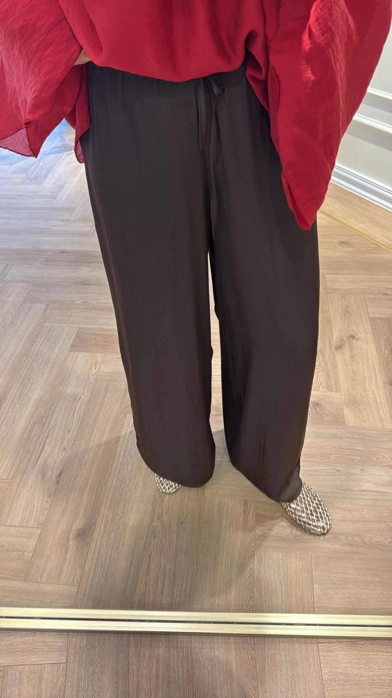 ZRA Model Salaş Pantolon Kahverengi -6985