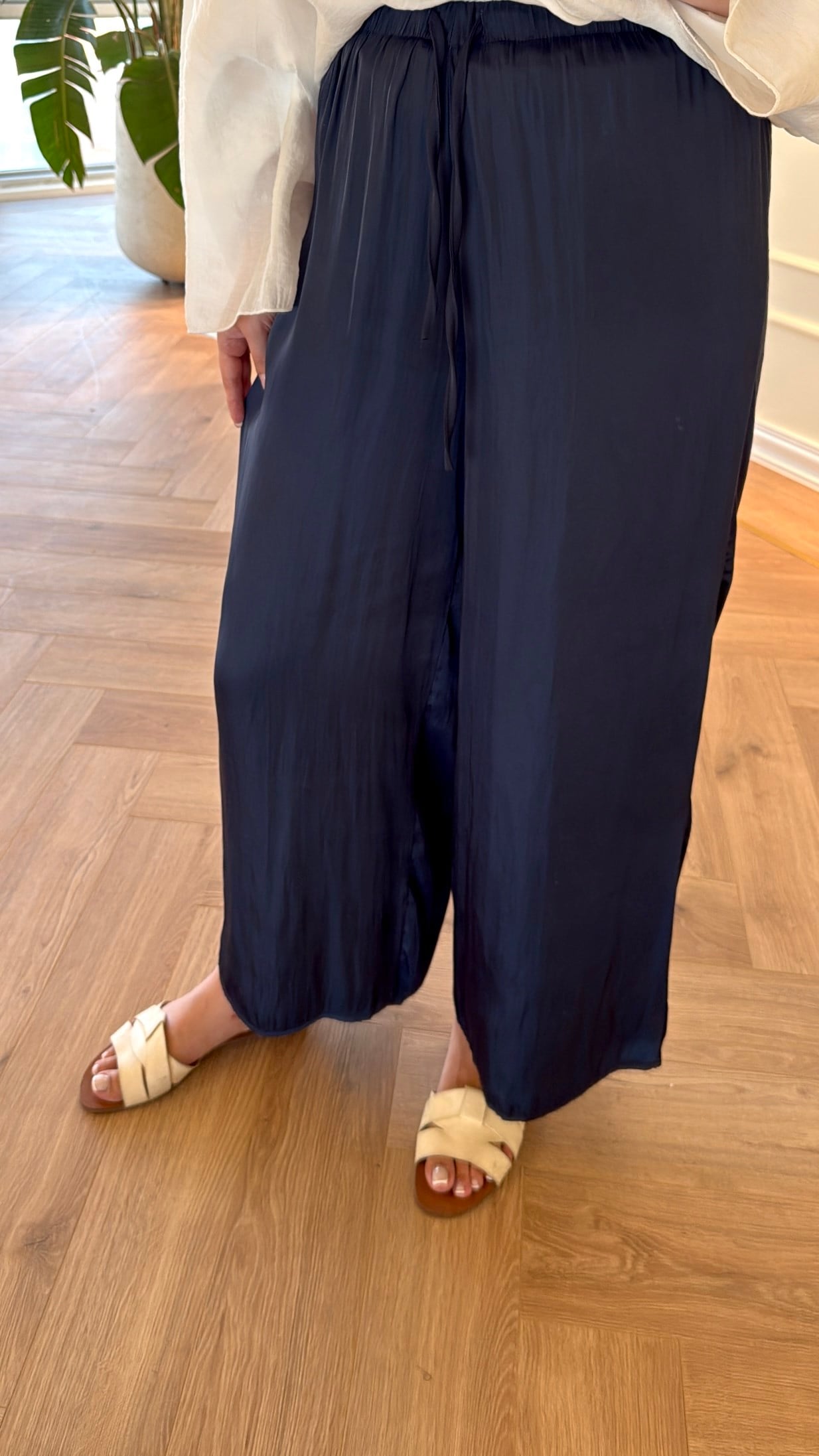 ZRA Model Salaş Pantolon Lacivert -6985