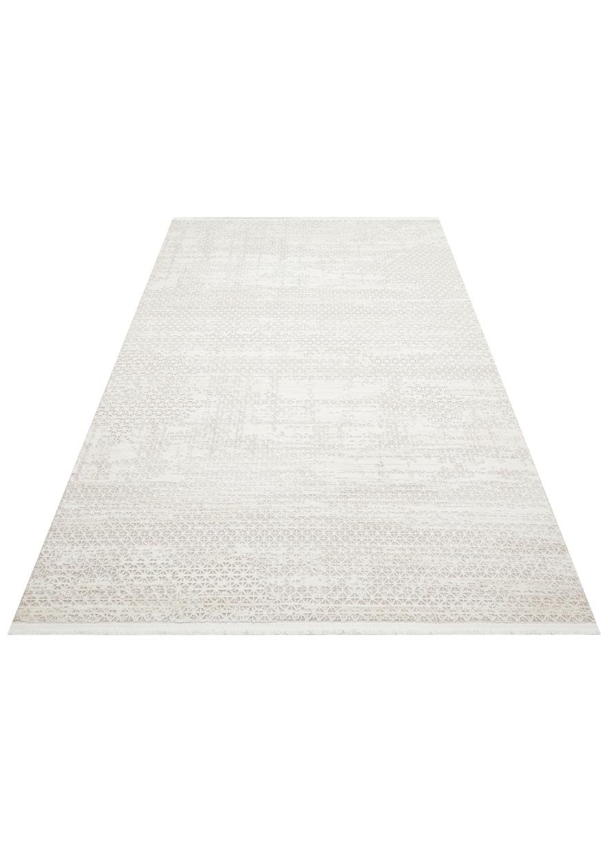 Hav Toz Vermez Eskitme Desenli Modern Makine Halısı