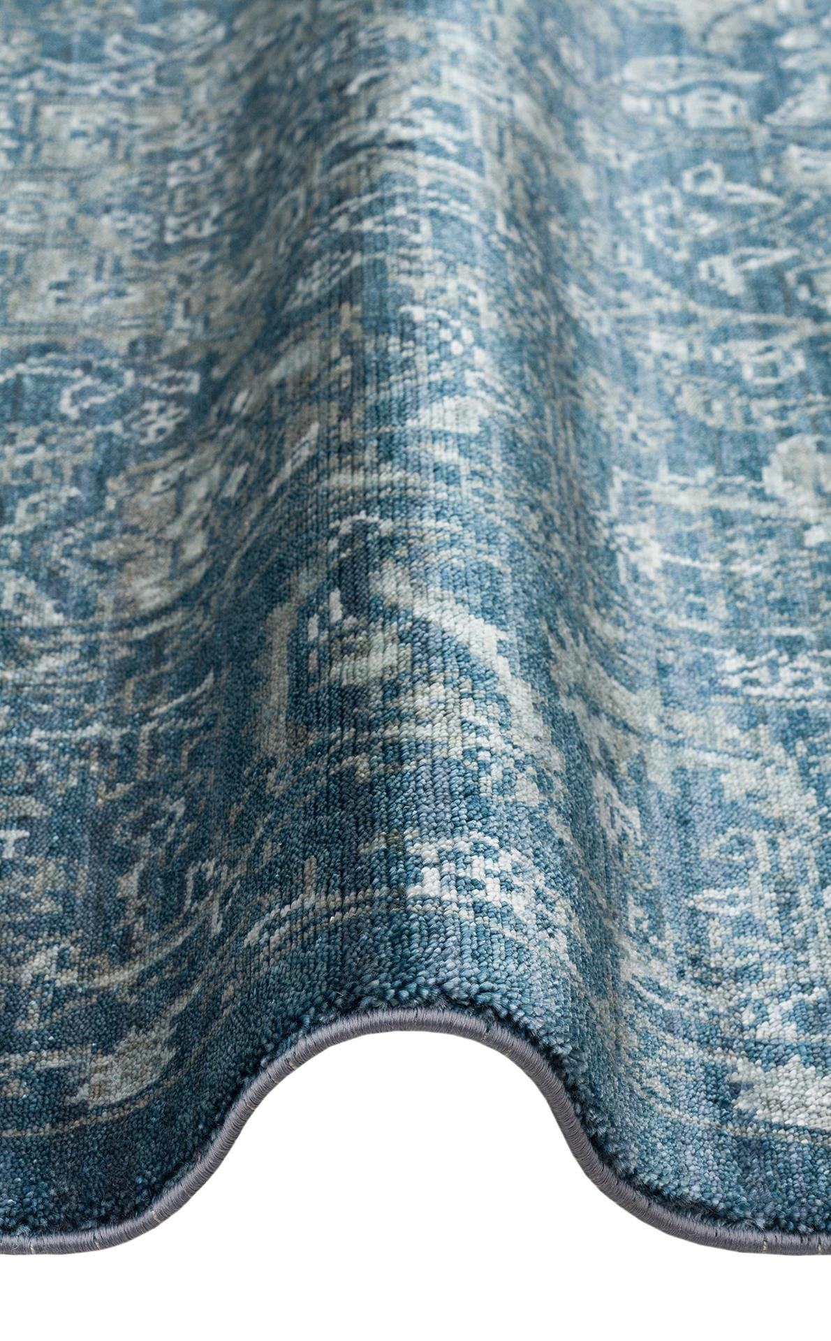 Pakistan Overdyed Tarzı Özel Hav Vermeyen ve El Emeği ile Özel Tezgahlarda Üretilen Uşak Halısı